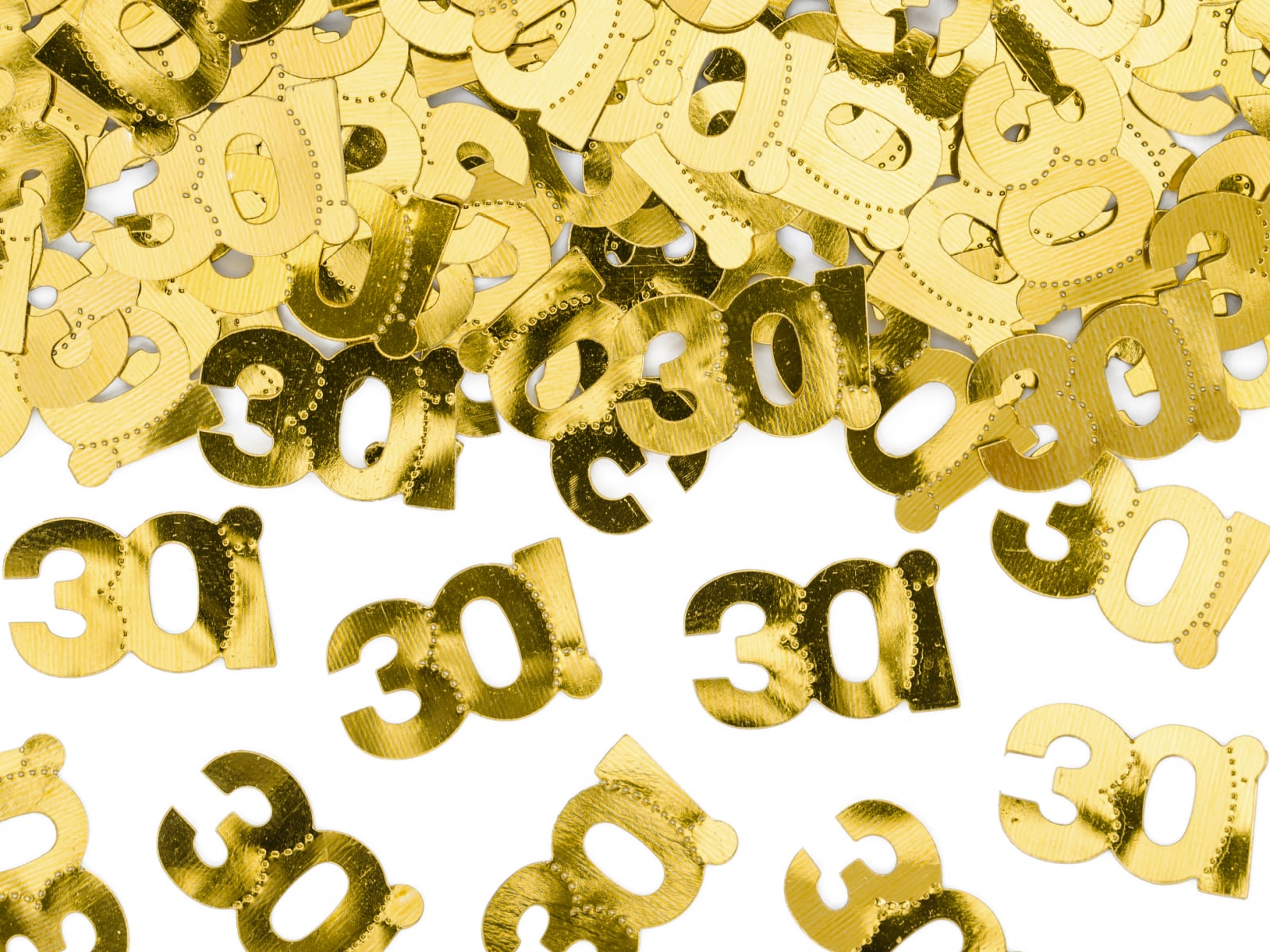 Confetti metalic, numărul 30, 15g