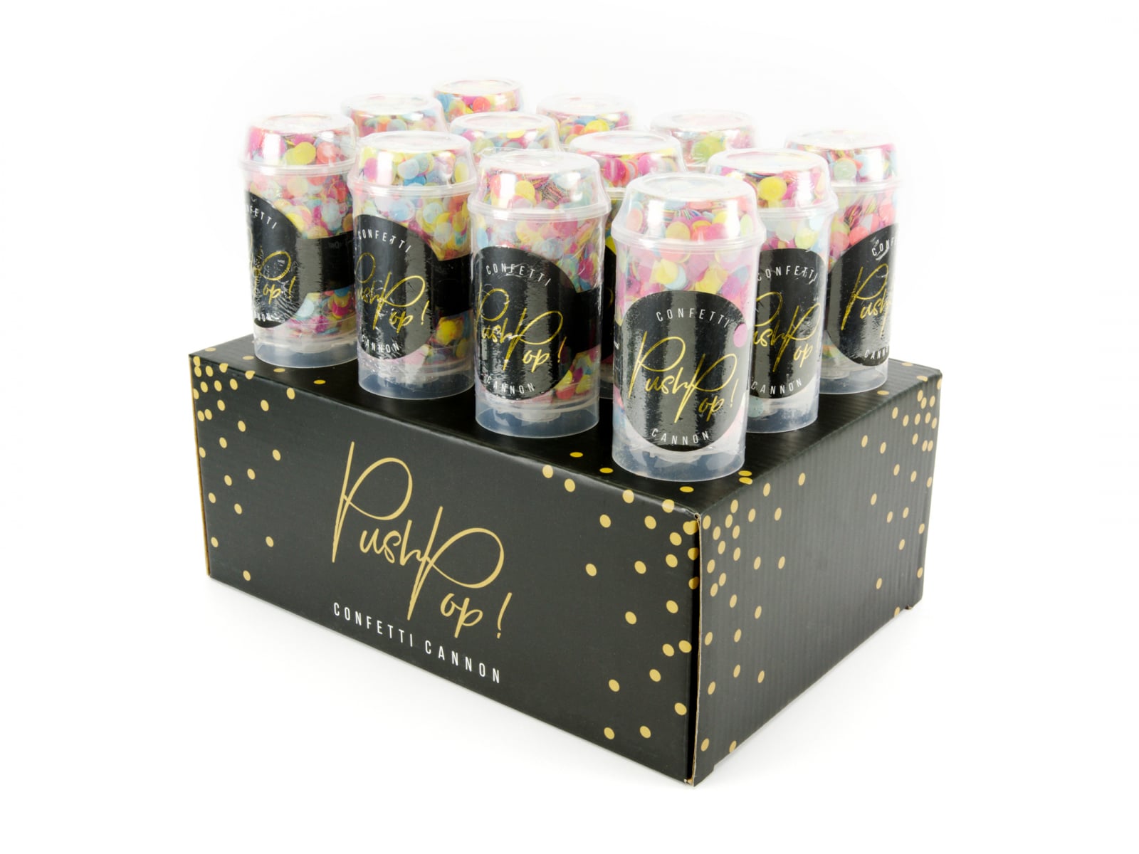 Confetti push pop, mix