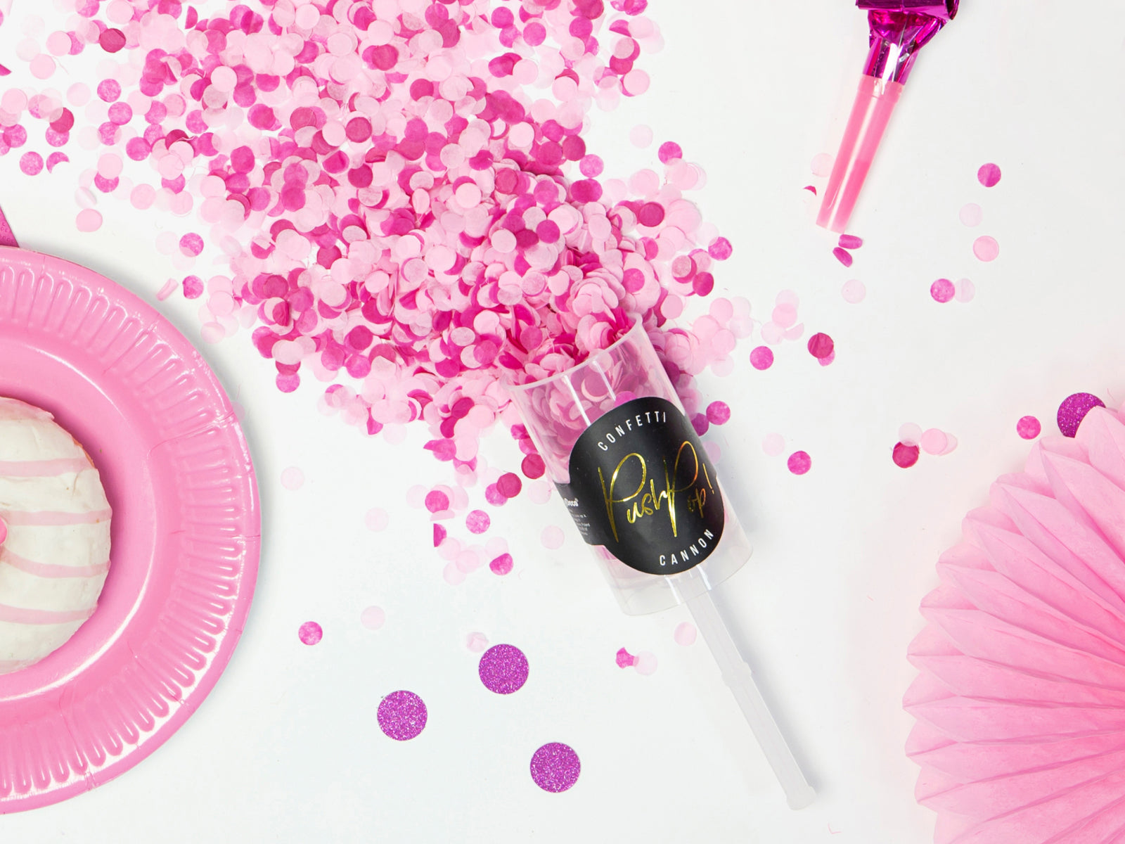 Confetti push pop, mix