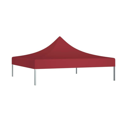 Copertina pentru Pavilion, Klevo, Acoperis Cort, Pliabil, Copertina Rezistenta 420D, 185 g/m2, Protectie Ideala la Soare si Ploaie, 3 x 3 m, Rosu
