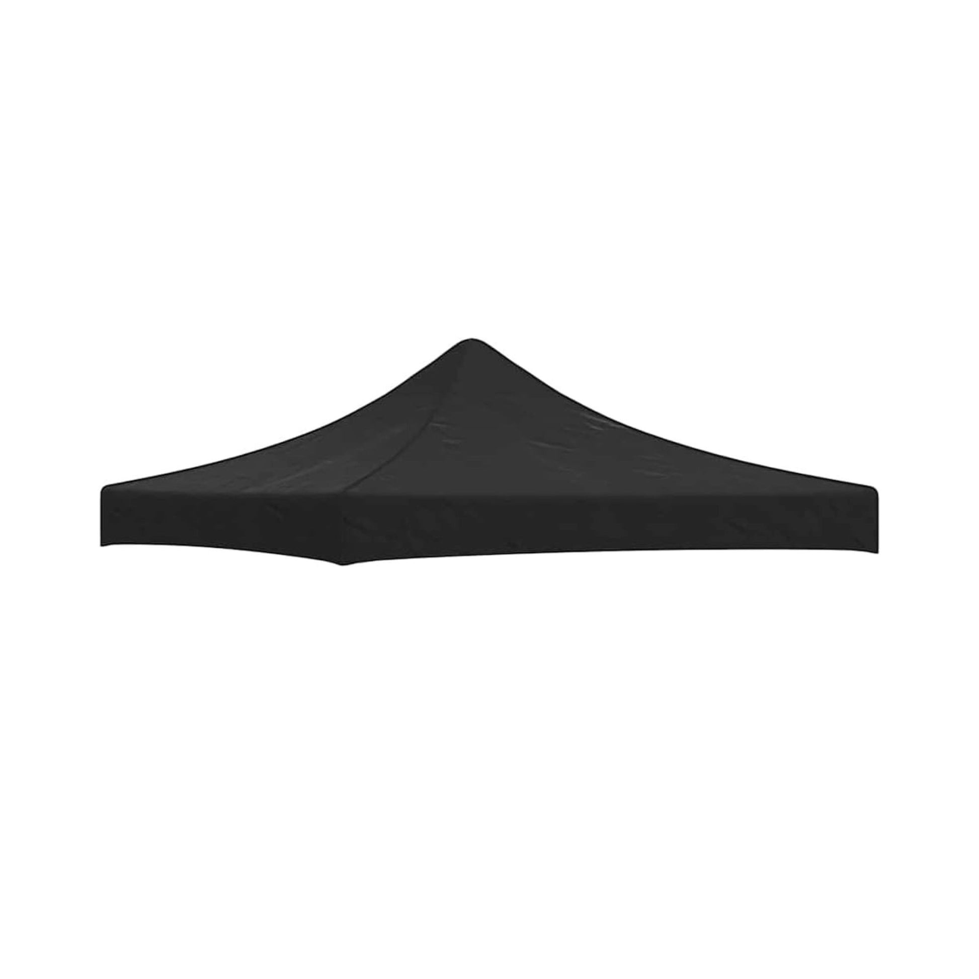 Copertina pentru Pavilion, Klevo, Acoperis Cort, Pliabil, Copertina Rezistenta 420D, 185 g/m2, Protectie Ideala la Soare si Ploaie, 3 x 3 m, Negru