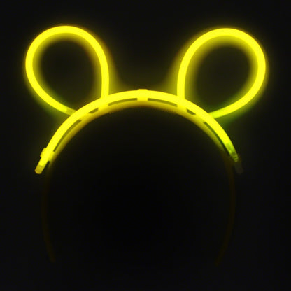 Cordeluta Decorativa, Klevo, din Plastic, Fluorescenta, Accesoriu Petrecere, Galben