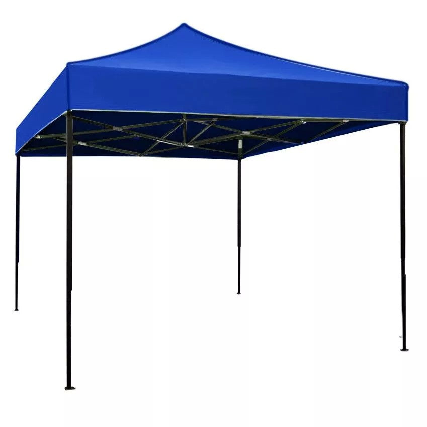 Cort pliabil pentru Evenimente, cadru metalic pentru curte si gradina, 2x3 m, Albastru, Klevo