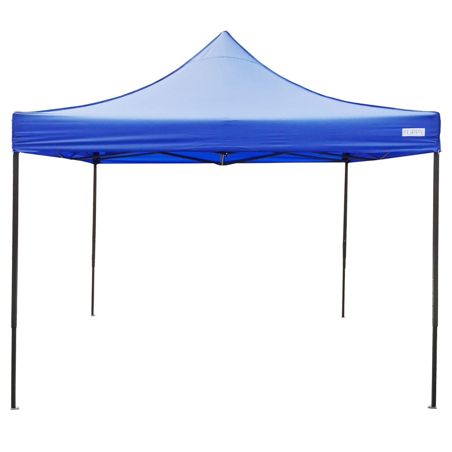 Cort Pavilion Pliabil 3x3m, Klevo, Cadru Metal Pliabil Ranforsat, Acoperis 420D 185 g/m, Polyester Oxford pentru Curte, Gradina, Evenimente, Albastru