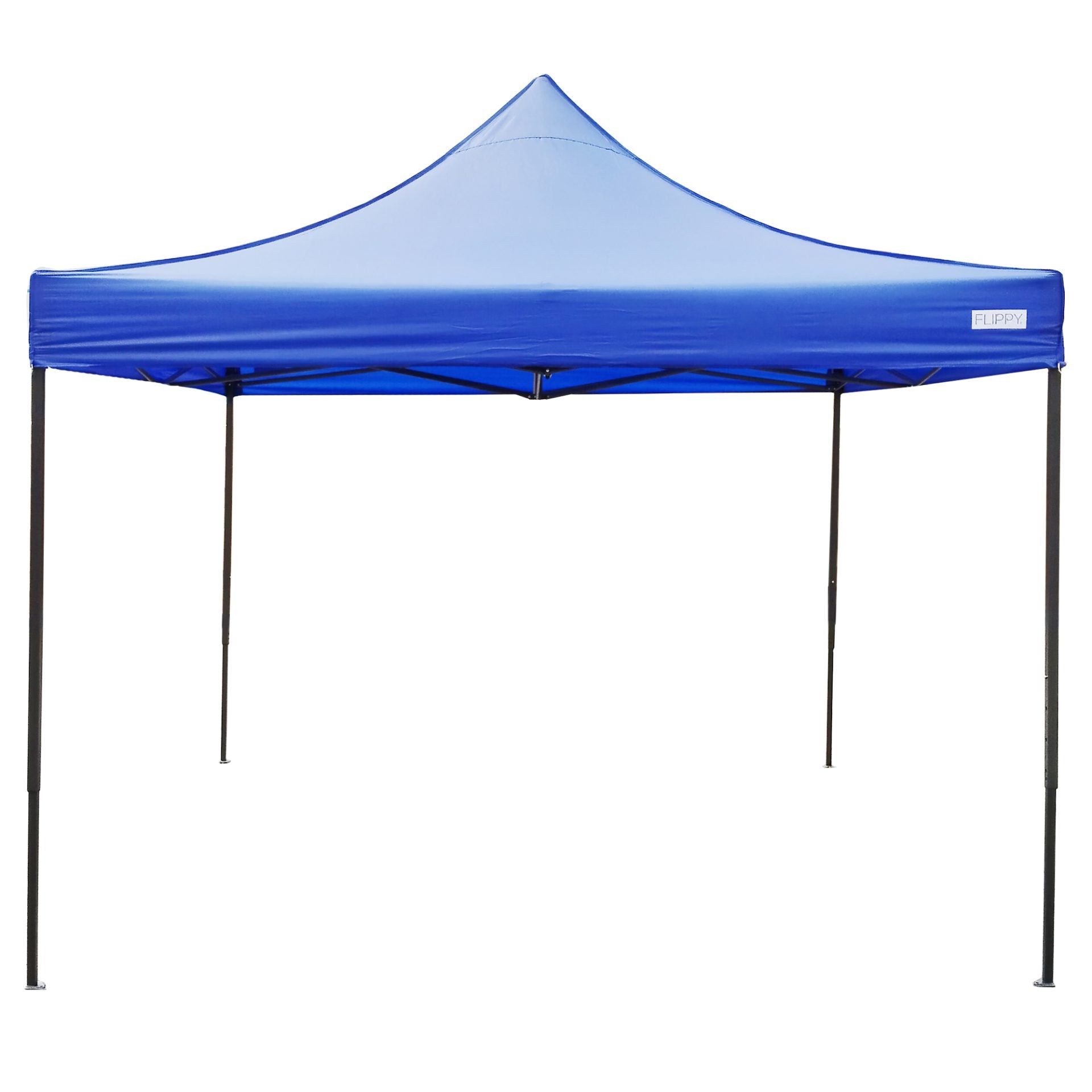 Cort Pavilion Pliabil 3x3m, Klevo, Cadru Metal Pliabil Ranforsat, Acoperis 420D 185 g/m, Polyester Oxford pentru Curte, Gradina, Evenimente, Albastru