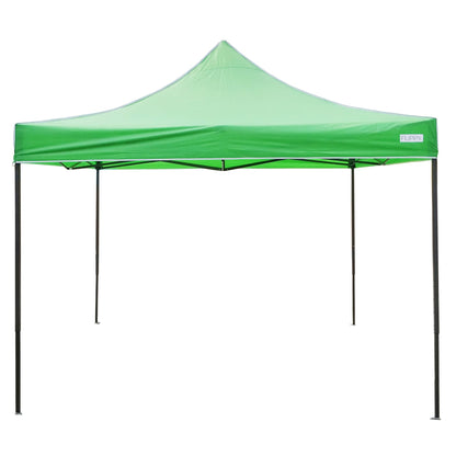 Cort Pavilion Pliabil 3x3m, Klevo, Cadru Metal Pliabil Ranforsat, Acoperis 420D 185 g/m, Polyester Oxford pentru Curte, Gradina, Evenimente,  Verde deschis