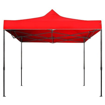 Cort pliabil pentru Evenimente, cadru metalic pentru curte si gradina, 2x2 m, Rosu, Klevo
