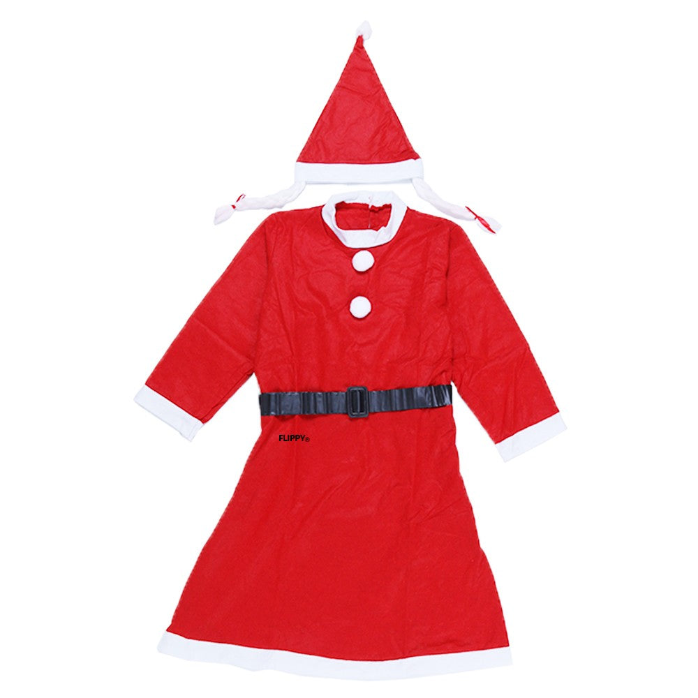 Costum Craciunita Klevo® Femeie, Adult, 3 piese, Polar