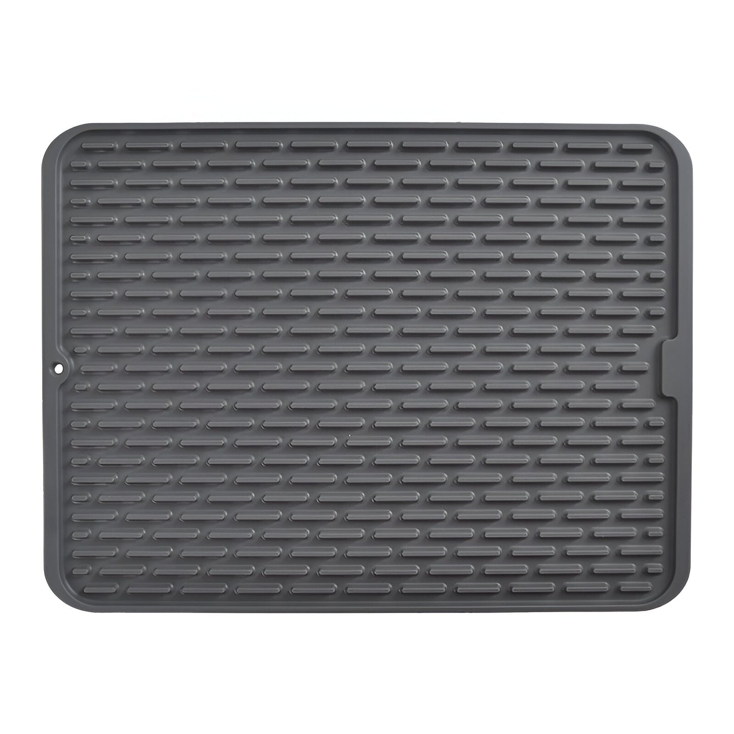 Covoras din Silicon pentru Scurgere Vase, Klevo, Uz Casnic, Rezistent la Temperaturi Ridicate, Izolator, 43x32.5 cm, Negru