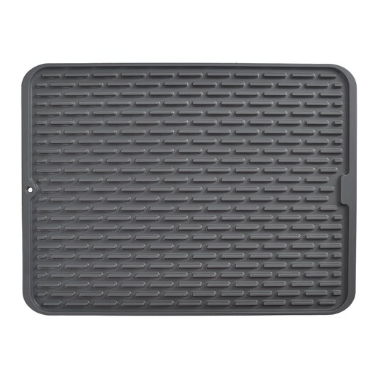 Covoras din Silicon pentru Scurgere Vase, Klevo, Uz Casnic, Rezistent la Temperaturi Ridicate, Izolator, 43x32.5 cm, Negru