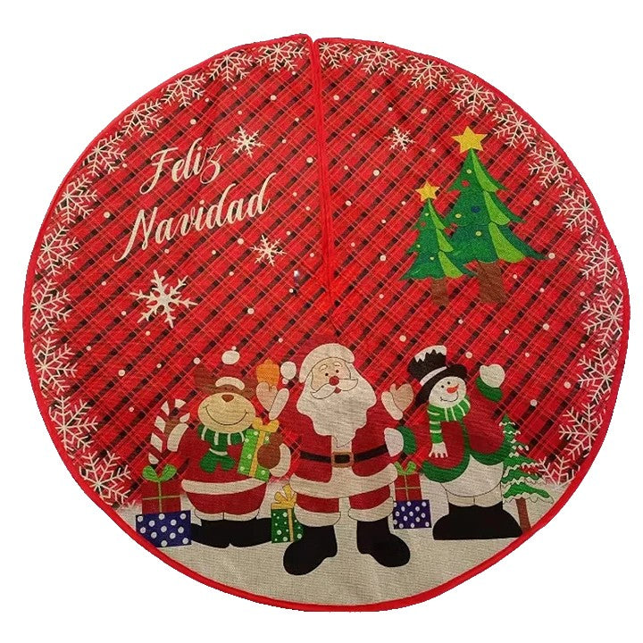 Covoras pentru Brad, Klevo, Model 2, 90cm, Multicolor