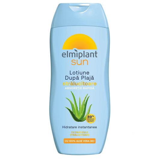 Crema Hidratanta Dupa Plaja, Lapte Hidratant cu Efect Stralucitor, Elmiplant Sun, 200 ml