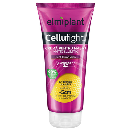 Gel Anticelulitic Pentru Drenaj, Elmiplant, Cellufight, 200 ml