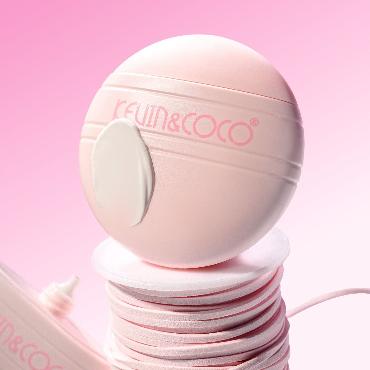 Crema Primer, Kevin&Coco, Baza pentru Machiaj, cu Protectie Solar SPF 50, Hidratare si Uniformizare, Textura Usoara, Efect Neted, Toate Tipurile de Ten, 8 x 7.8 x 3 cm, Alb