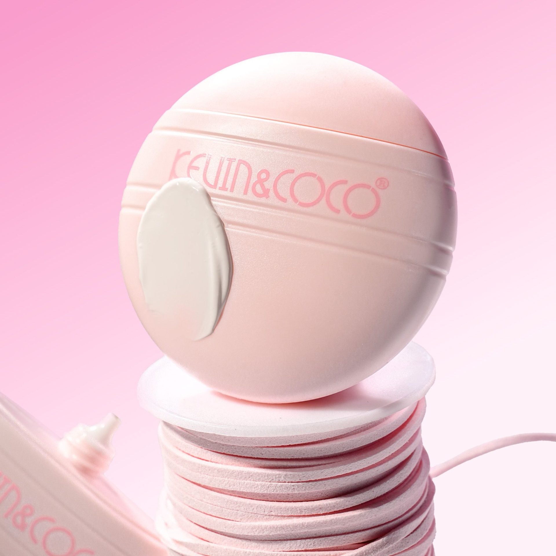 Crema Primer, Kevin&Coco, Baza pentru Machiaj, cu Protectie Solar SPF 50, Hidratare si Uniformizare, Textura Usoara, Efect Neted, Toate Tipurile de Ten, 8 x 7.8 x 3 cm, Alb