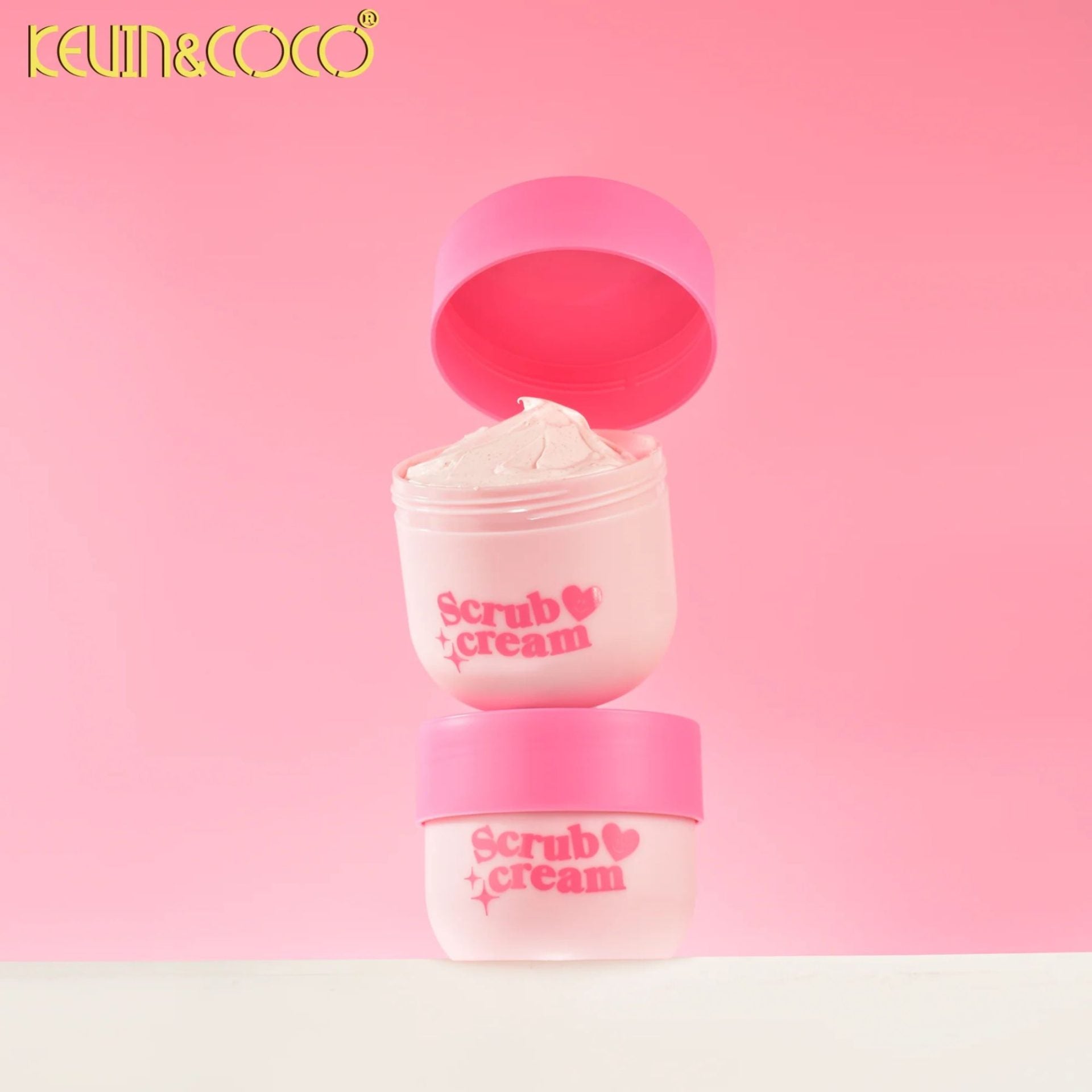 Exfoliant pentru Corp, Kevin&Coco, Scrub Hidratant pentru Piele Sensibila, Reda Stralucirea Pielii, 300ml