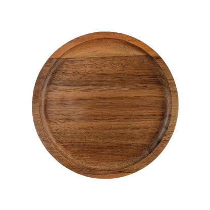 Farfurie din Lemn, Klevo, Rotunda, pentru Alimente sau Decor, 10 x 1.5 cm, Natur