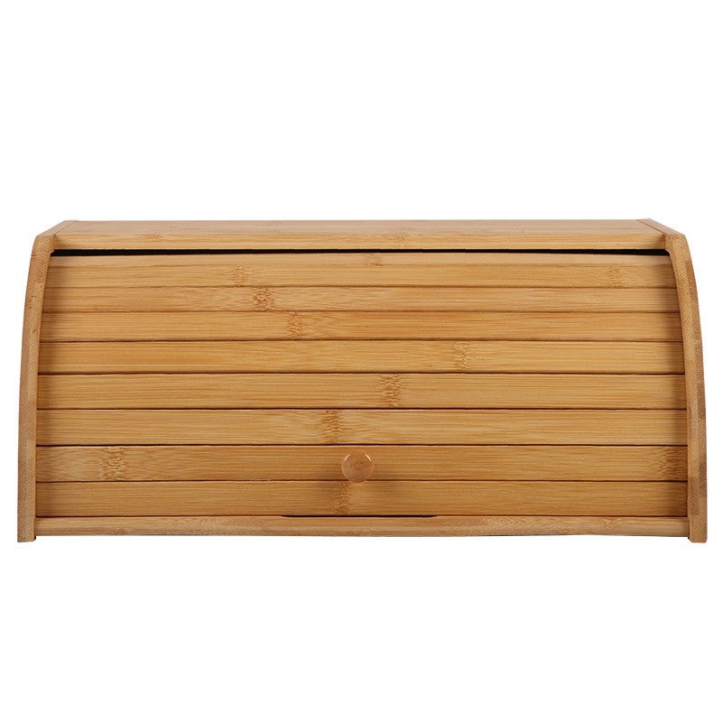 Cutie de Paine, Klevo, din Lemn de Bambus, Multifunctionala, 40 x 27 x 17.3 cm, Natur