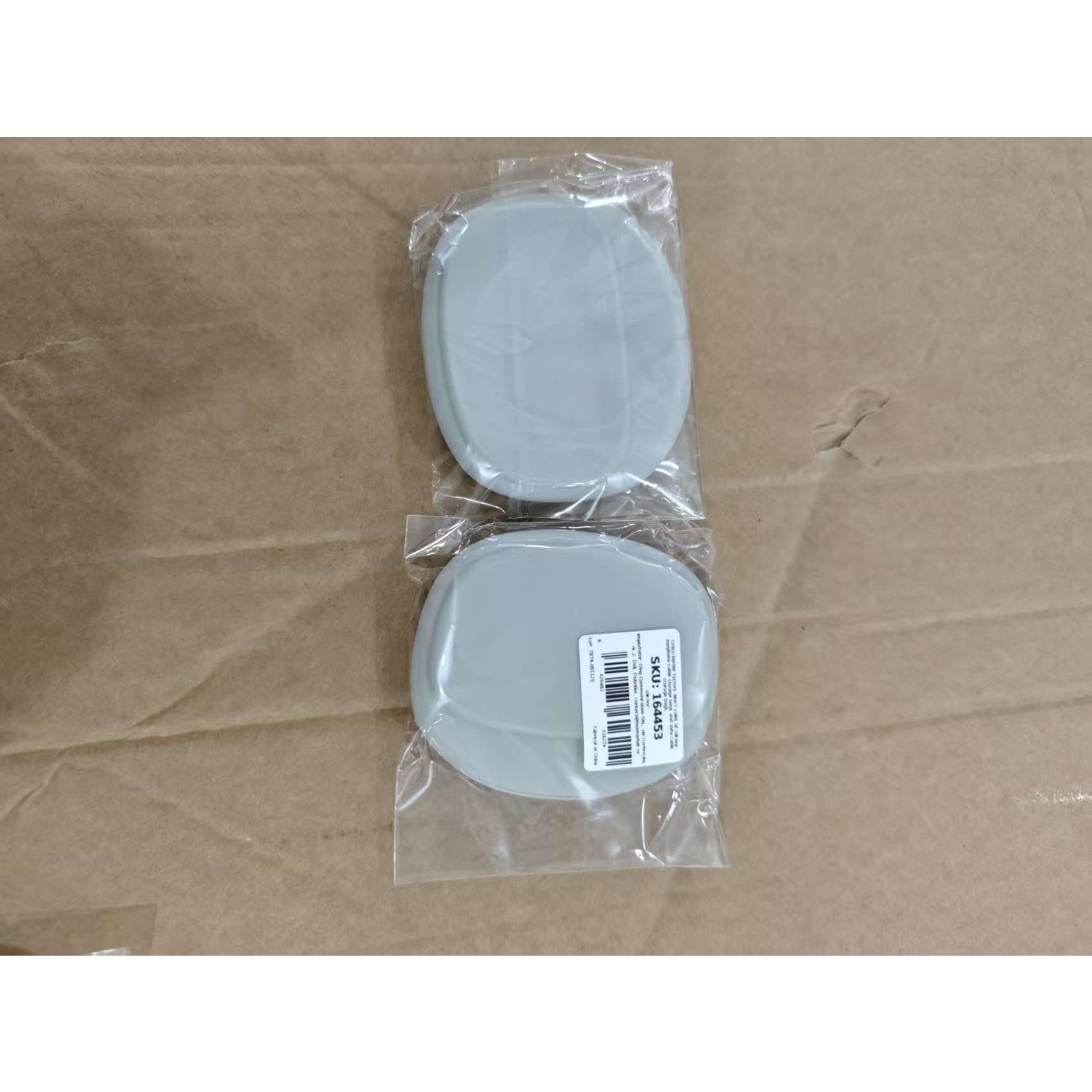 Husa din Silicon, Klevo, pentru Casti, Cabluri, Portabil, 8.5 x 10 x 2 cm, Alb