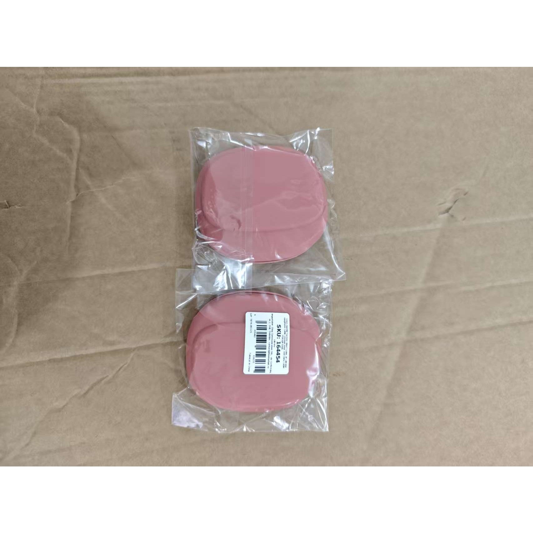 Husa din Silicon, Klevo, pentru Casti, Cabluri, Portabil, 8.5 x 10 x 2 cm, Rosu Oranj
