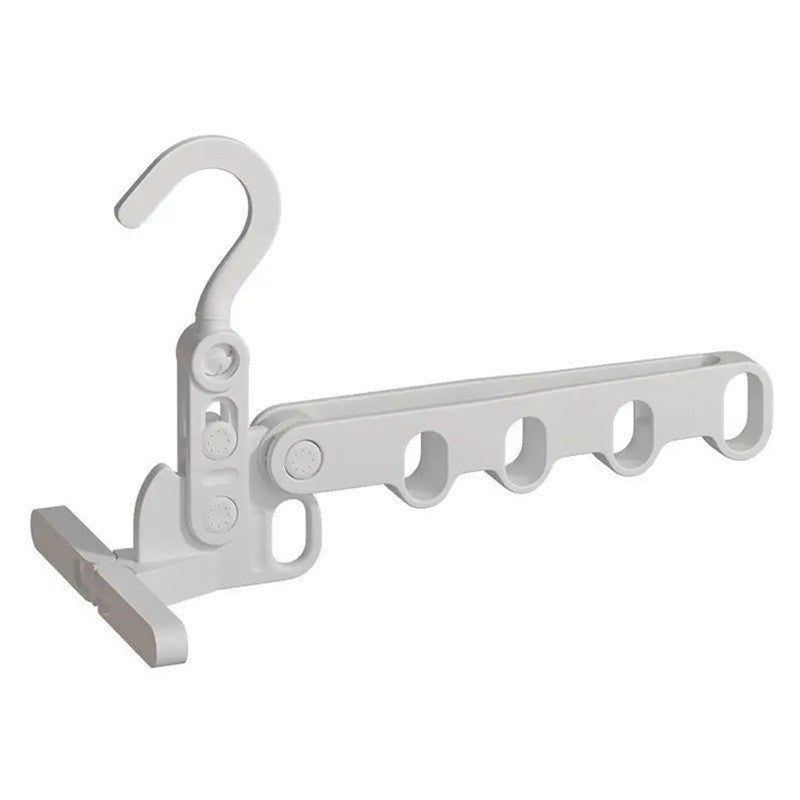 Suport Umerase, Klevo, Pliabil, Portabil, 5 Gauri pentru Umerase, Rotire 360 Grade, din Plastic, Alb
