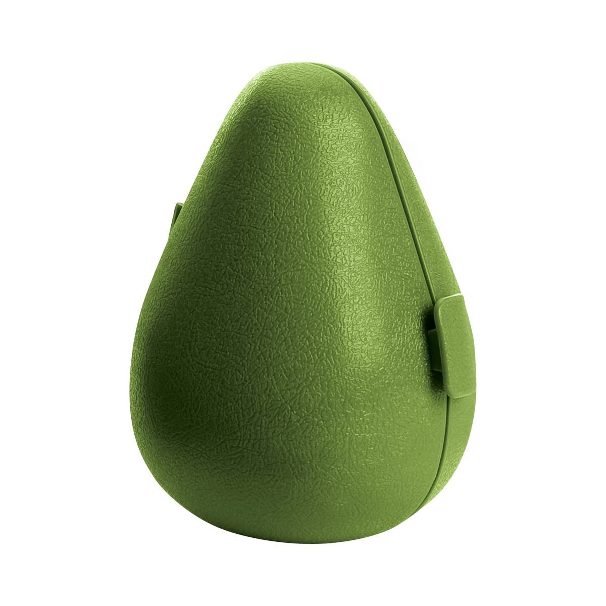 Cutie de depozitare si pastrare a alimentelor, Plastic, Klevo, Model Avocado, 8.4x8.4x12.3 cm, Verde