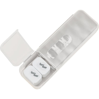 Cutie Organizatoare pentru Cabluri, Klevo, din Plastic, 28 x 9 x 6 cm, Alb
