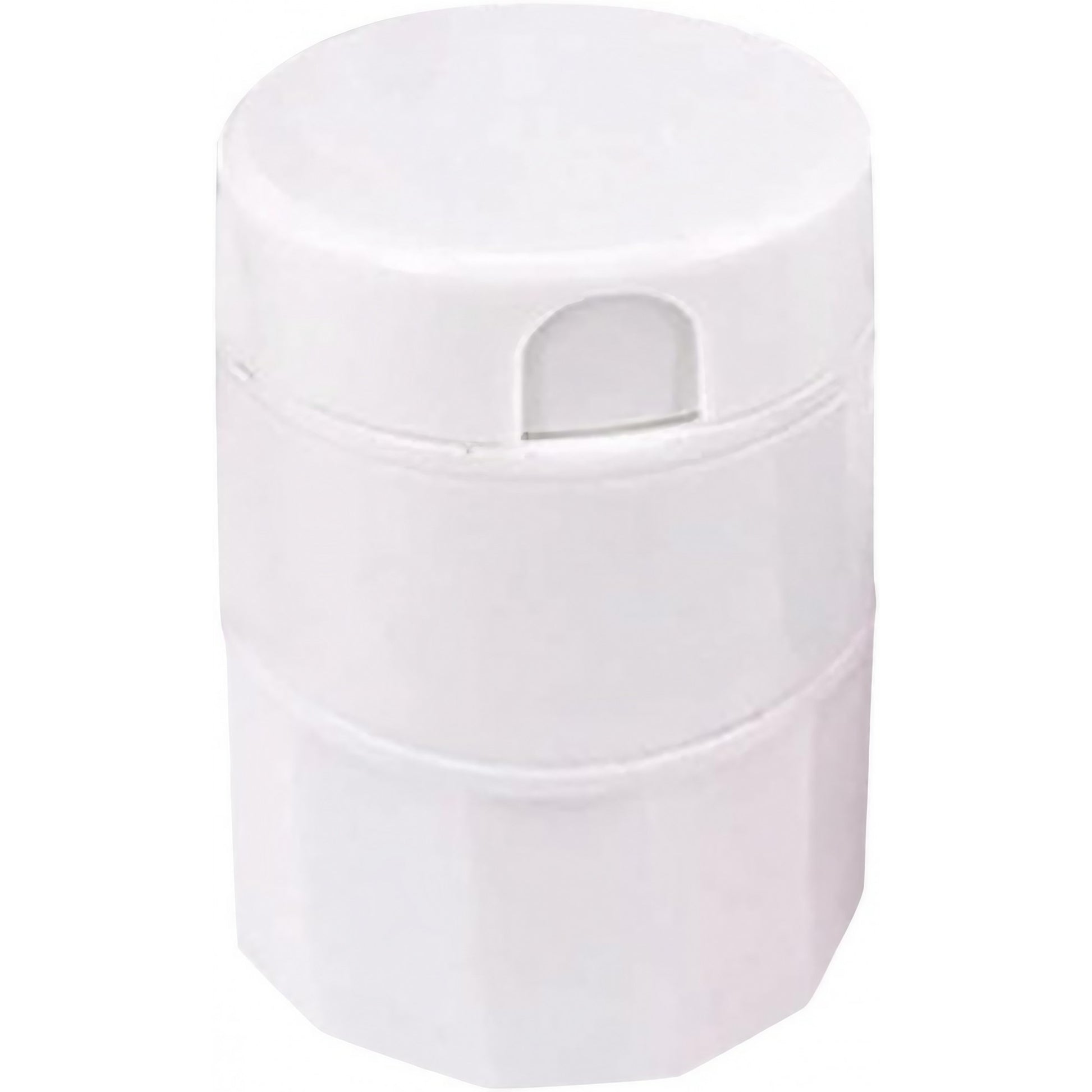 Cutie Pastile Multifunctionala, Klevo, 4 in 1, Pahar Apa, Taiere, Sfaramare, Depozitare, Compact, ABS cu Lama din Inox, Alb, 8.7x6.2x4.1 cm