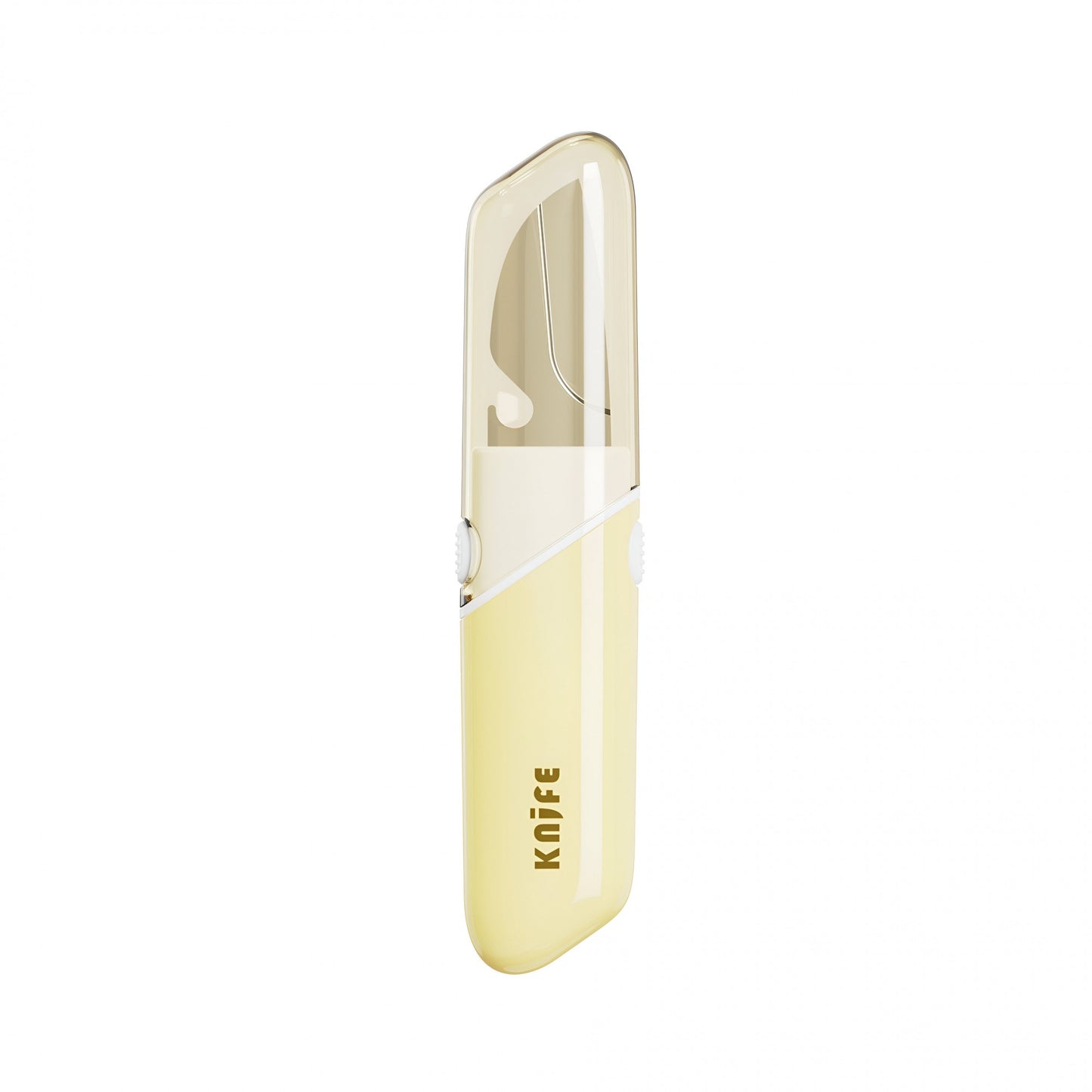 Cutit de Fructe Multifunctional, Klevo, Razatoare, Curatator Fructe-Legume, Deschizator de Sticle, 18.1x3.8x2cm, Galben