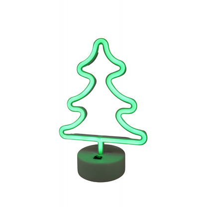 Decoratiune luminoasa, Klevo Tip Brad, cu baterii/USB