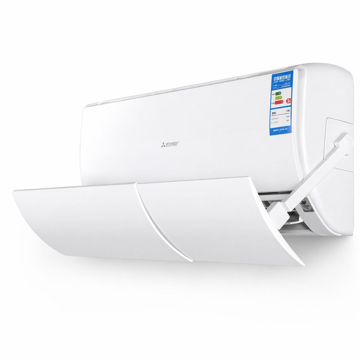 Deflector pentru Aer Conditionat, Klevo, Model B cu Suprafata Neta, Panou pentru Directionarea Fluxului de Aer si Reducerea Curentului Direct