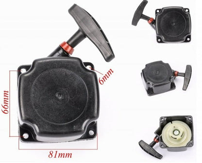 Demaror motocoasa 4 dinti drepti M4