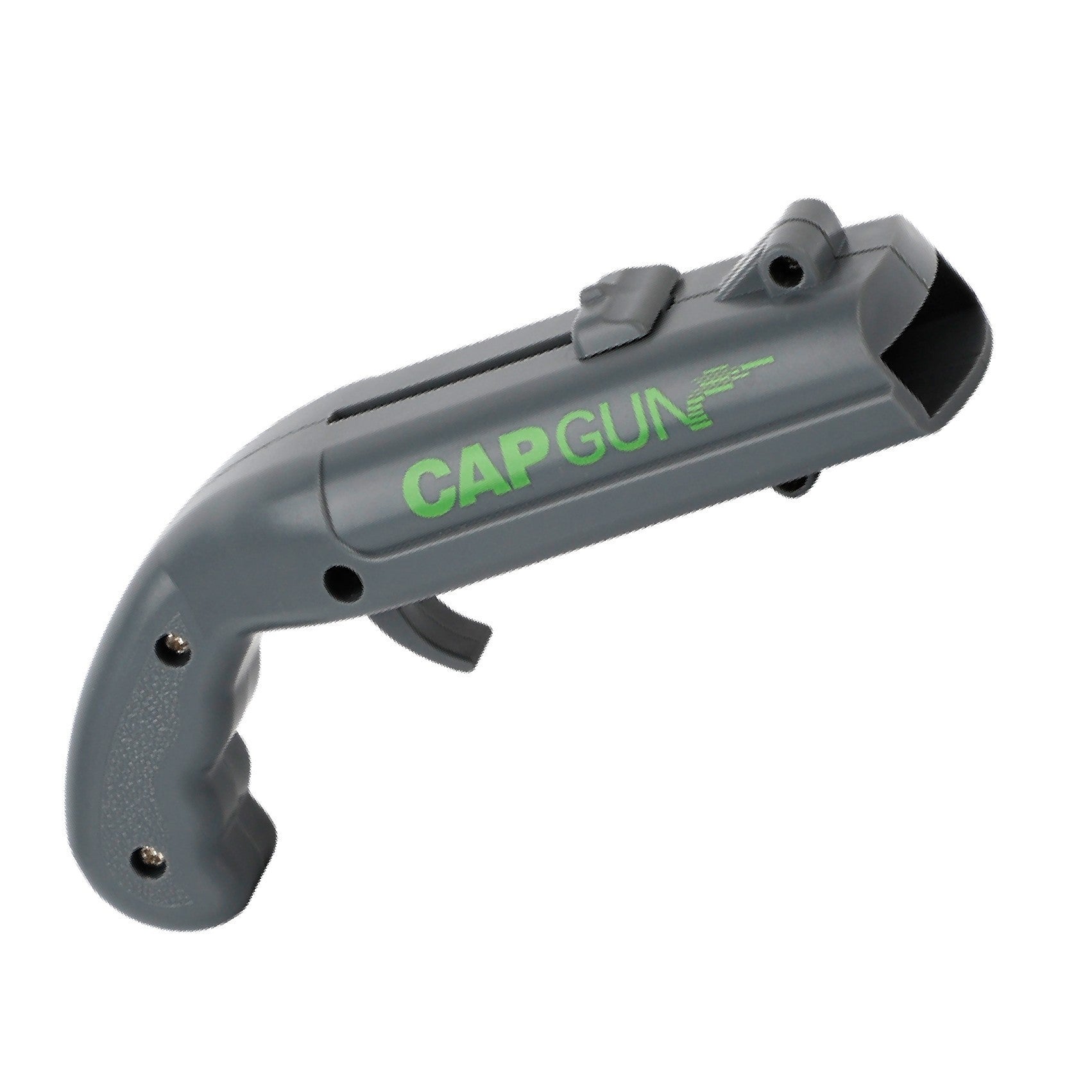 Deschizator de sticle, Klevo, Model Pistol, Plastic, ABS, pentru Dopuri Metalice, 13 x 6 x 3.7 cm, Gri