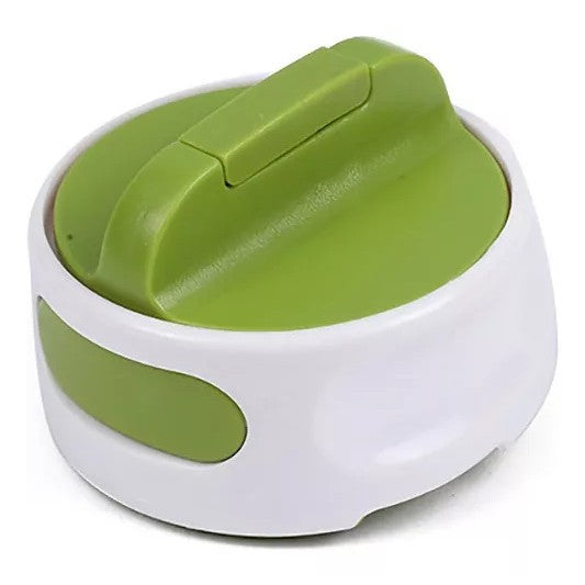 Desfacator Manual de Conserve si Sticle, Klevo, 6.8 x 4.8 cm, din ABS + Otel, Verde/Alb