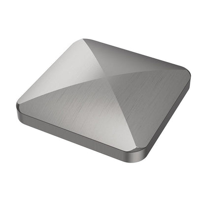 Fidget Spinner Flipo Flip, Klevo, Model Patrulater, Jucarie Antistres cu Energie Chinetica, Aliaj Zinc, 41x41x13 mm, 91 gr, Silver