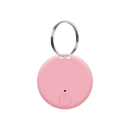 Dispozitiv Anti Pierdere Inteligent, Klevo, conexiune Bluetooth, Dispozitiv Anti Pierdere pentru accesorii, Baterie si Manual de Utilizare Incluse 38 x 38 x 7 mm, Roz