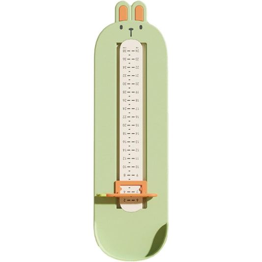 Dispozitiv de Masurat Talpa Piciorului pentru Bebelusi, Klevo, 6-24, Model Iepuras, Verde