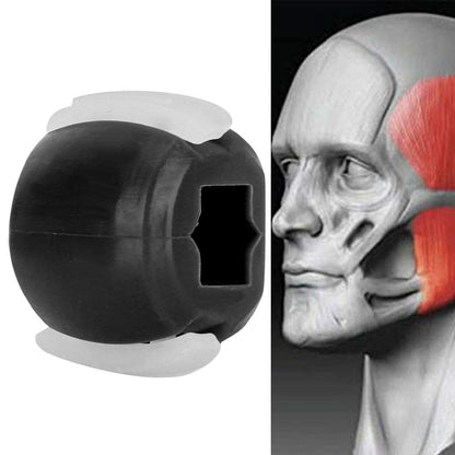Dispozitiv de Tonifiere Faciala, Klevo, din Silicon, Corectare Mandibula/Maxilar, Negru