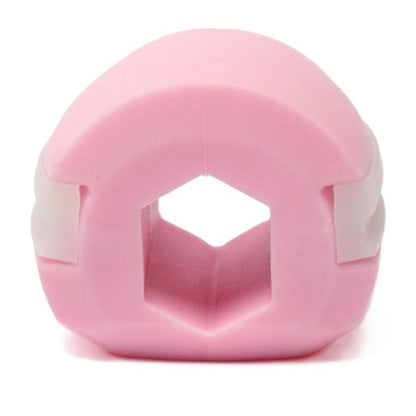 Dispozitiv de Tonifiere Faciala, Klevo, din Silicon, Corectare Mandibula/Maxilar, Roz