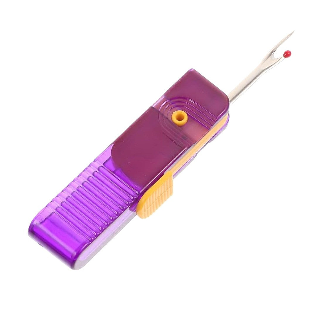 Dispozitiv pentru Descusut, Klevo, Taietor de Etichete, 1.7 x 7 cm, Pliabil, din Plastic, Mov