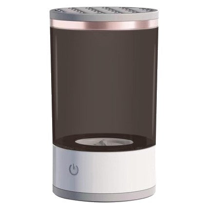 Dispozitiv Portabil de Curatare a Pensulelor de Machiaj, Klevo, Potrivit pentru Pensule de Diferite Dimensiuni, 5V, 7000RPM, Vibratii Sonice, USB, Alb/Negru, 9x9x16 cm