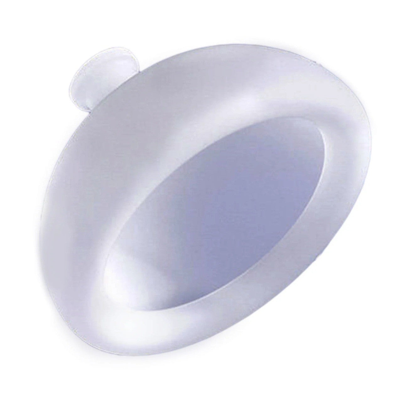 Dispozitiv Terapeutic Sputa, Klevo, Cupa pentru Terapie Toracica, Dispozitiv de Eructare, pentru Adulti si Copii, 10 x 6.5 cm, din Silicon, Alb