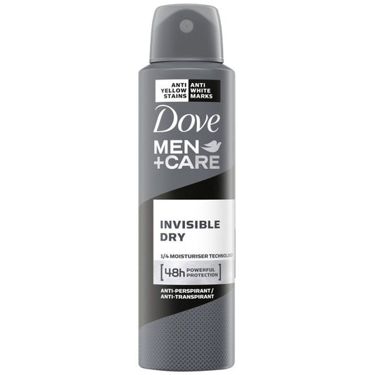 Antiperspirant Deo Spray, DOVE, Men Invisible Dry, 200 ml