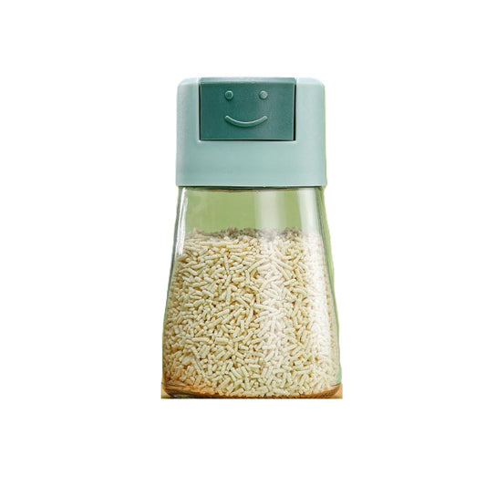 Dozator Condimente, Klevo, din Stilca, 180 ml, Rezistenta la Umidiate, 11.3 x 6.4 cm, Masura 5g, Verde