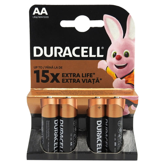 Duracell Baterii Aa R6 4 buc
