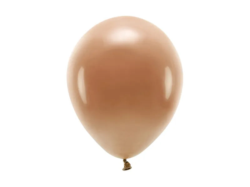 Eco Balloons 26cm pastel, chocolate brown