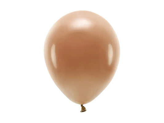 Eco Balloons 26cm pastel, chocolate brown