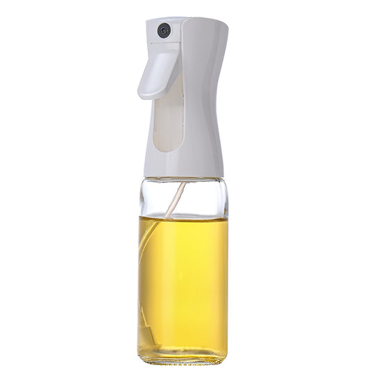 Pulverizator pentru Ulei, Otet sau Alte Lichide, Klevo, Reincarcabil, Multifunctionale, Capacitatea 200 ml, Material Plastic, Culoare Alb