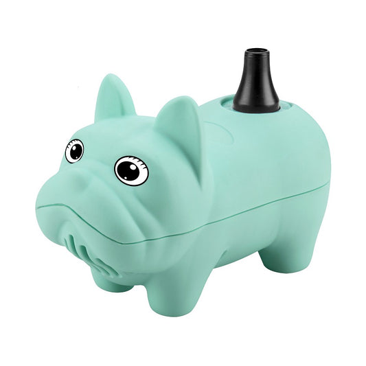 Pompa Electrica de Umflat Baloane, Klevo, Model Catelus, cu o Iesire, 220V, Putere 300W, Accesorii petrecere, Verde