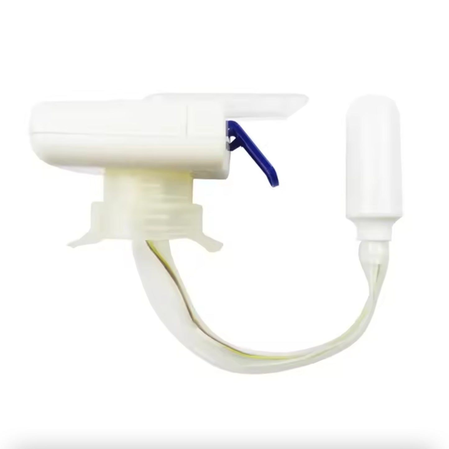 Dispenser Dozator Automat pentru Bauturi, Klevo, Dozator Electric Automat pentru Bidon de Apa, cu Baterii AA, 34 x 11 cm, Alb/Albastru